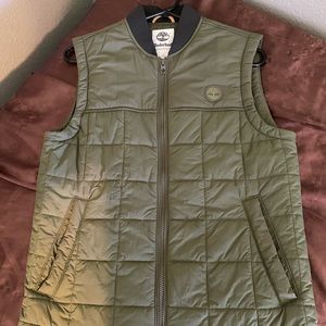 Timberland Olive Green Vest